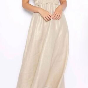 Sail To Sable - V-neck Maxi Dress
